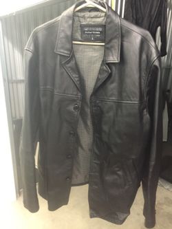 Michael Michelle leather jacket