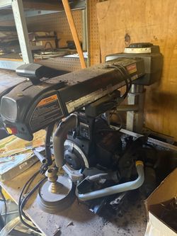 Engine cherry picker/10in Radial Arm Saw/