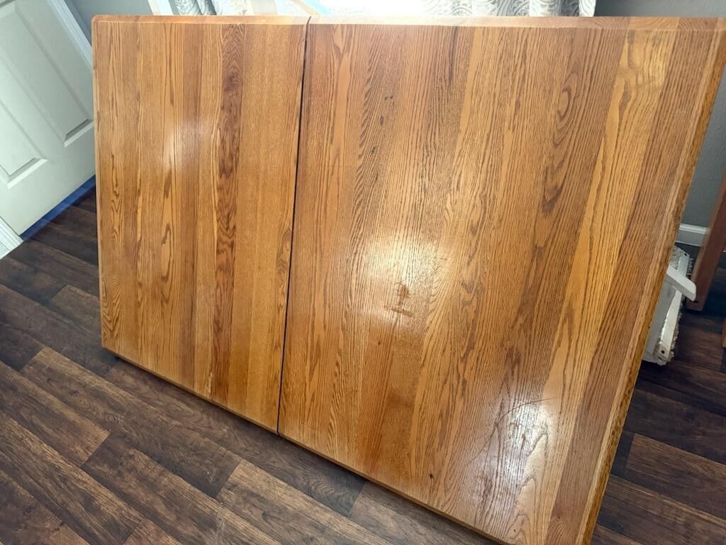 Solid Wood Dining Table At Greenway And Grand 