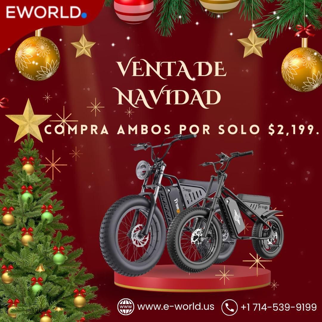 Bundle E Bike / Payment Available/ 2 Years Warranty/ Habla Espanoil 