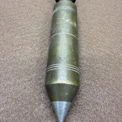 Vintage Solid Brass Plumb Bob 7” Carpenter Mason Layout Tool Steel Tip