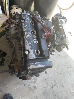 h23 engine & ecu with adapters & manual transmission