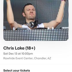 Chris Lake Ticket 