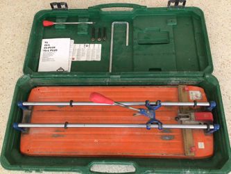 Rubi TS 60-26 inch tile cutter with extra set of cutting wheels