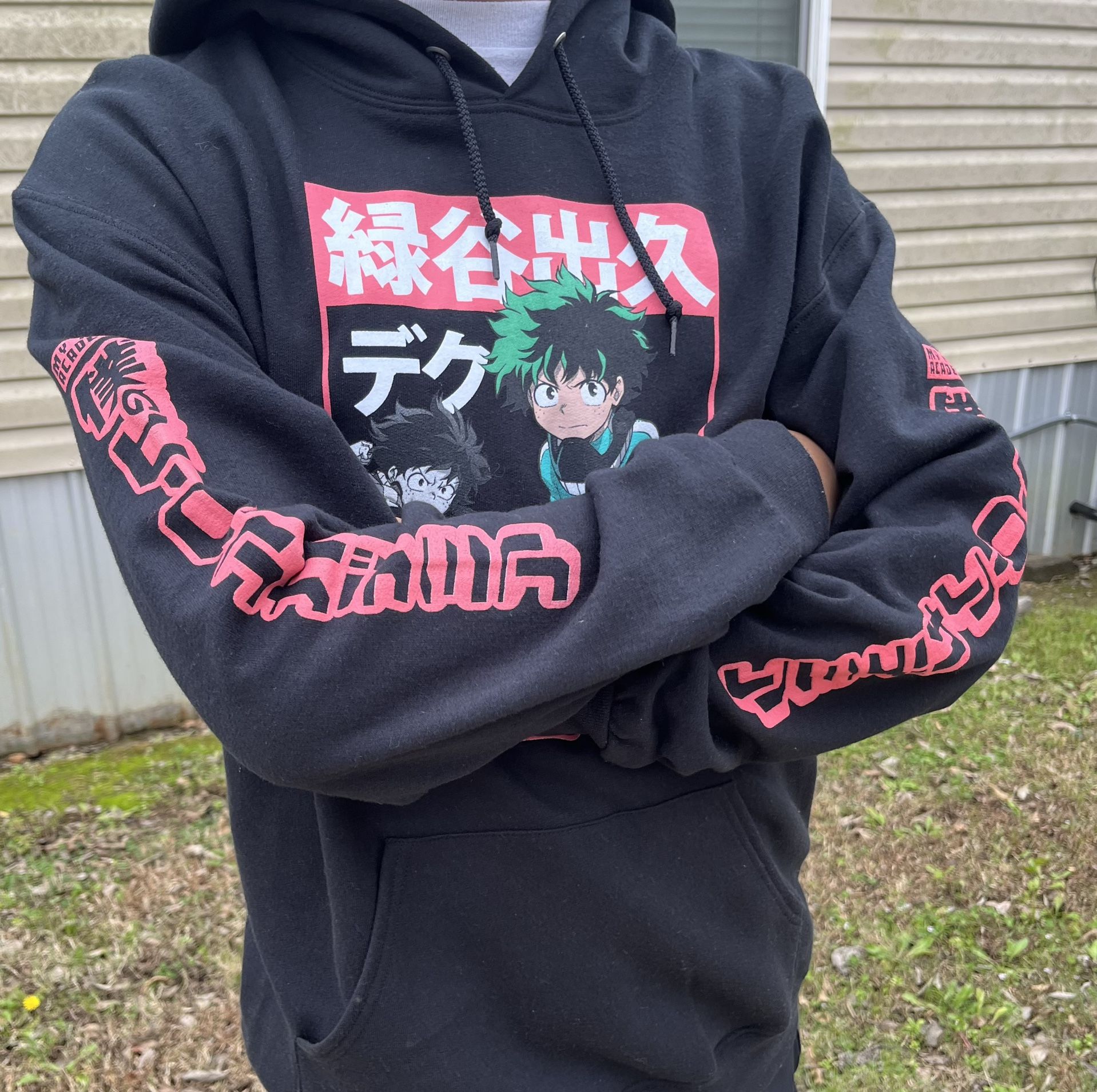 MHA BLACK HOODIE