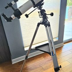 Telescope- 
Orion AstroView 90mm Equatorial Refractor