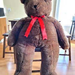 Collectible Giant beanie Baby/Life size, Papa Pj Plush 1996,  4 Ft  Bear