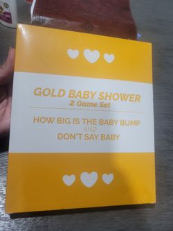 Baby Shower Game Set