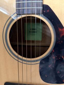 Yamaha guitar FGX 800 c