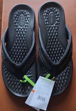 Crocs Yukon Sport LiteRide Flip black