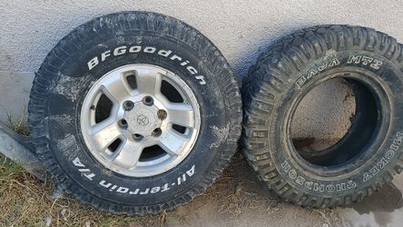 31x10, 50 R 15 one is brand new