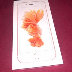 Apple iPhone 6S Rose Gold New Sealed Box Never Opened Rare To Find New Sealed 