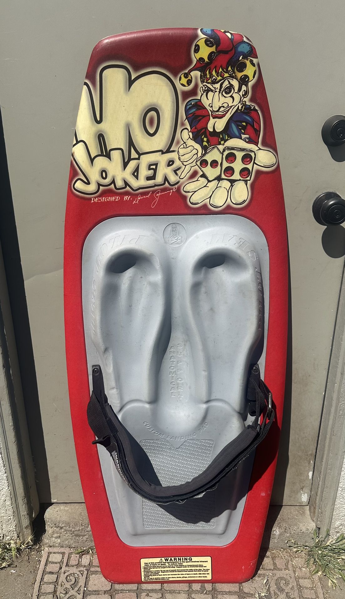 HO Joker kneeboard with strap