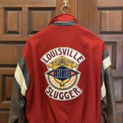 Mens  Louisville Slugger Baseball Jacket