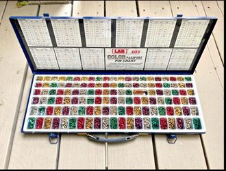 LAB .003 Color Passport Pin Kit - Locksmith Equipment