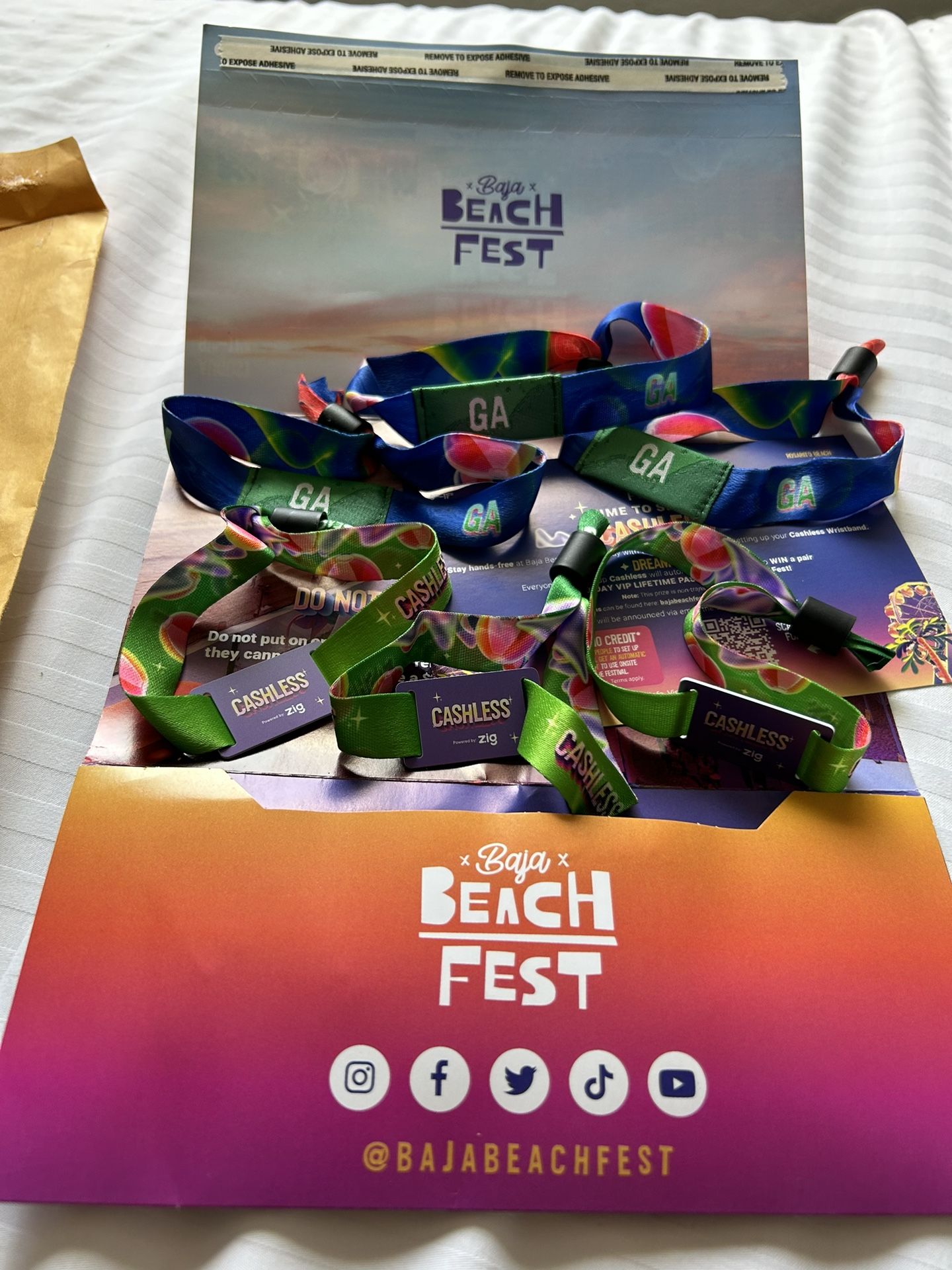 Baja Beach Fest GA Tickets