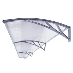6m Window Door Awning UV Rain Snow Hollow Sheet Canopy Cover Home Garden