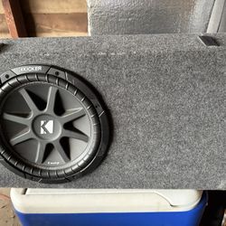 Kicker 12” Subwoofer – Turn Your Ride Into a Rolling Concert