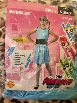 Girl’s Bubble The powerpuff girls costume