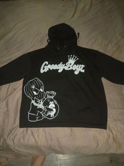 Greedyboyz (SIZE XL) Black hoodie