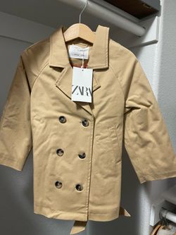 Zara girls coat 3-4 NEW