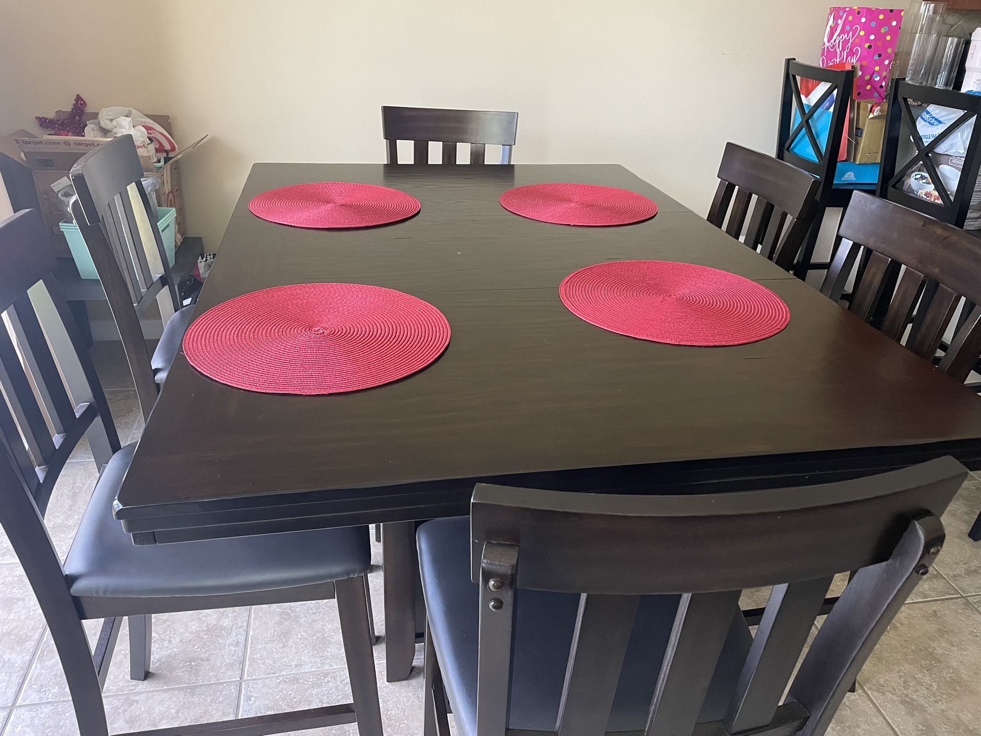 Cherry Wood Dining Table 
