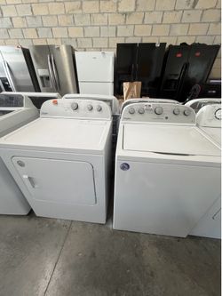 Whirlpool set washer and electric dryer