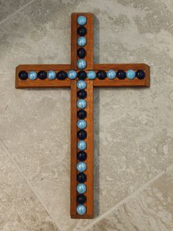 Handmade wooden cross