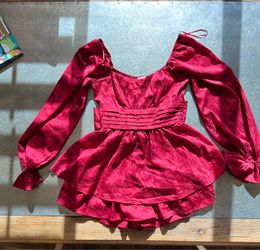 Francesca’s XS red dress