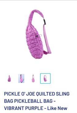 Picked ball bag lavander color
