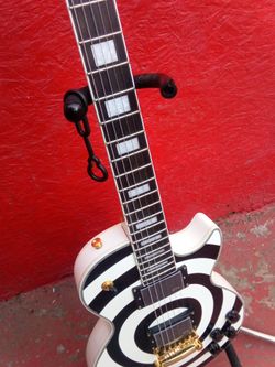 Chibson guitar zakk wylde bulls eye