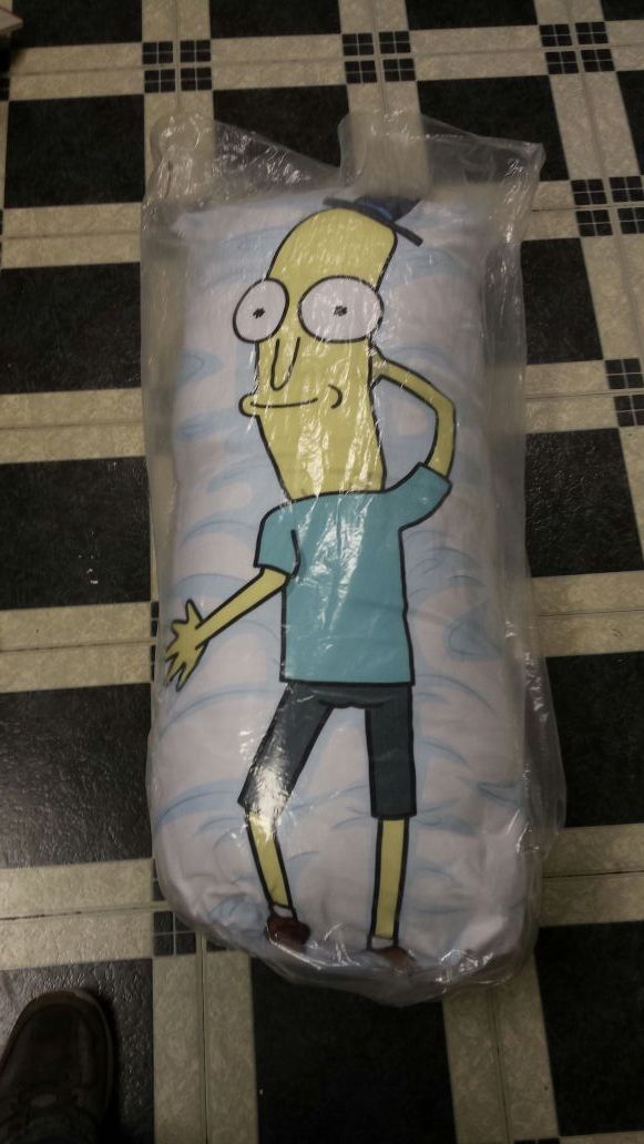 SDCC Rick and Morty body pillow