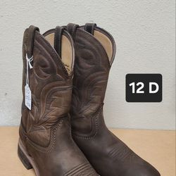 Ariat Work Boots Sz 12 D SOFT SQUARE TOE