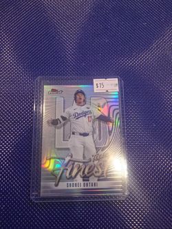 Shohei Ohtani Topps Finest Team Finest Baseball Card