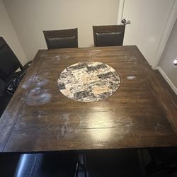 Counter Height 8 Person Dining Table 