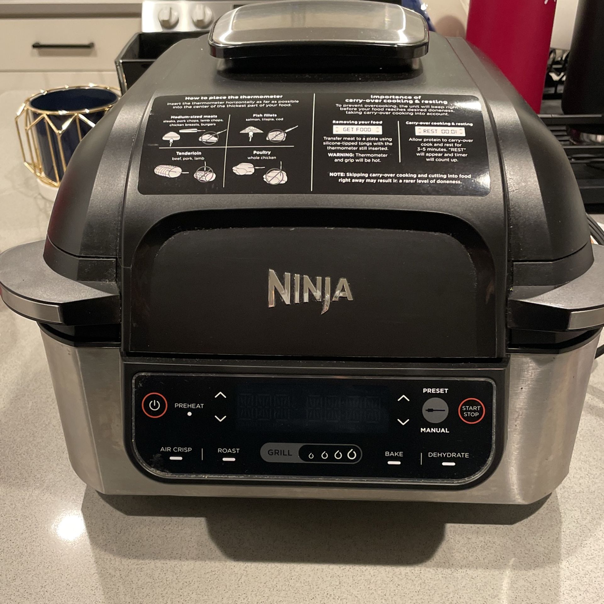 Ninja Foodi 4qt 5-in-1 Indoor Grill and Air Fryer