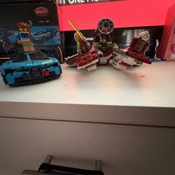 Lego’s (Stars wars & Buggatti) Built