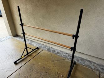 Portable Freestanding Double Ballet Barre