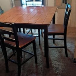 Dining Room Table And Clock 