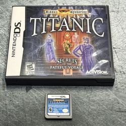 Hidden Mysteries Titanic: Secrets Of The Fateful Voyage For Nintendo DS