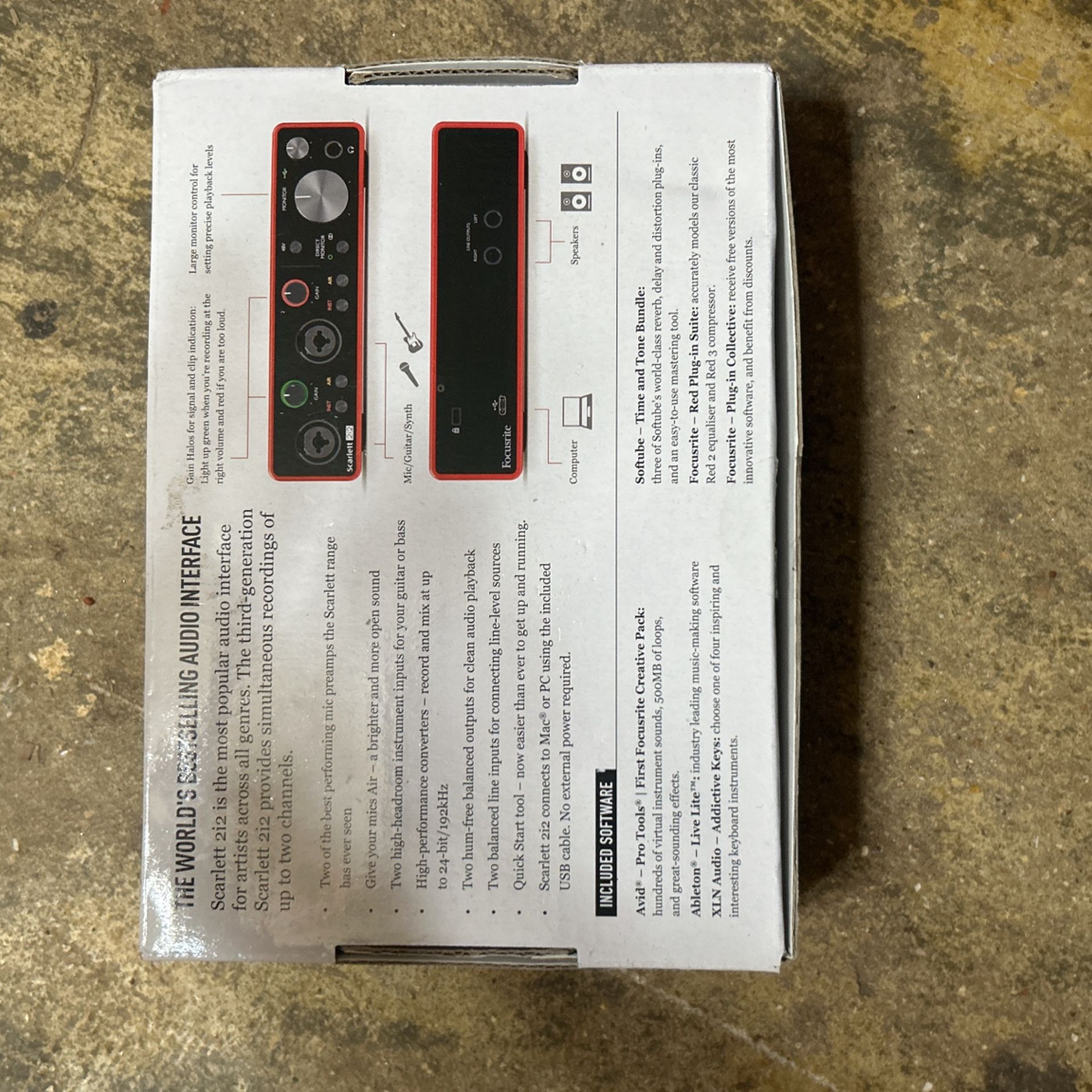 Focusrite Scarlett 2i2 *3rd Generation