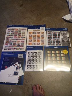 US stamps never opened