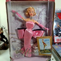 Barbie Doll Marilyn Monroe Gentlemen Prefer Blondes 1997 Mattel 17451
