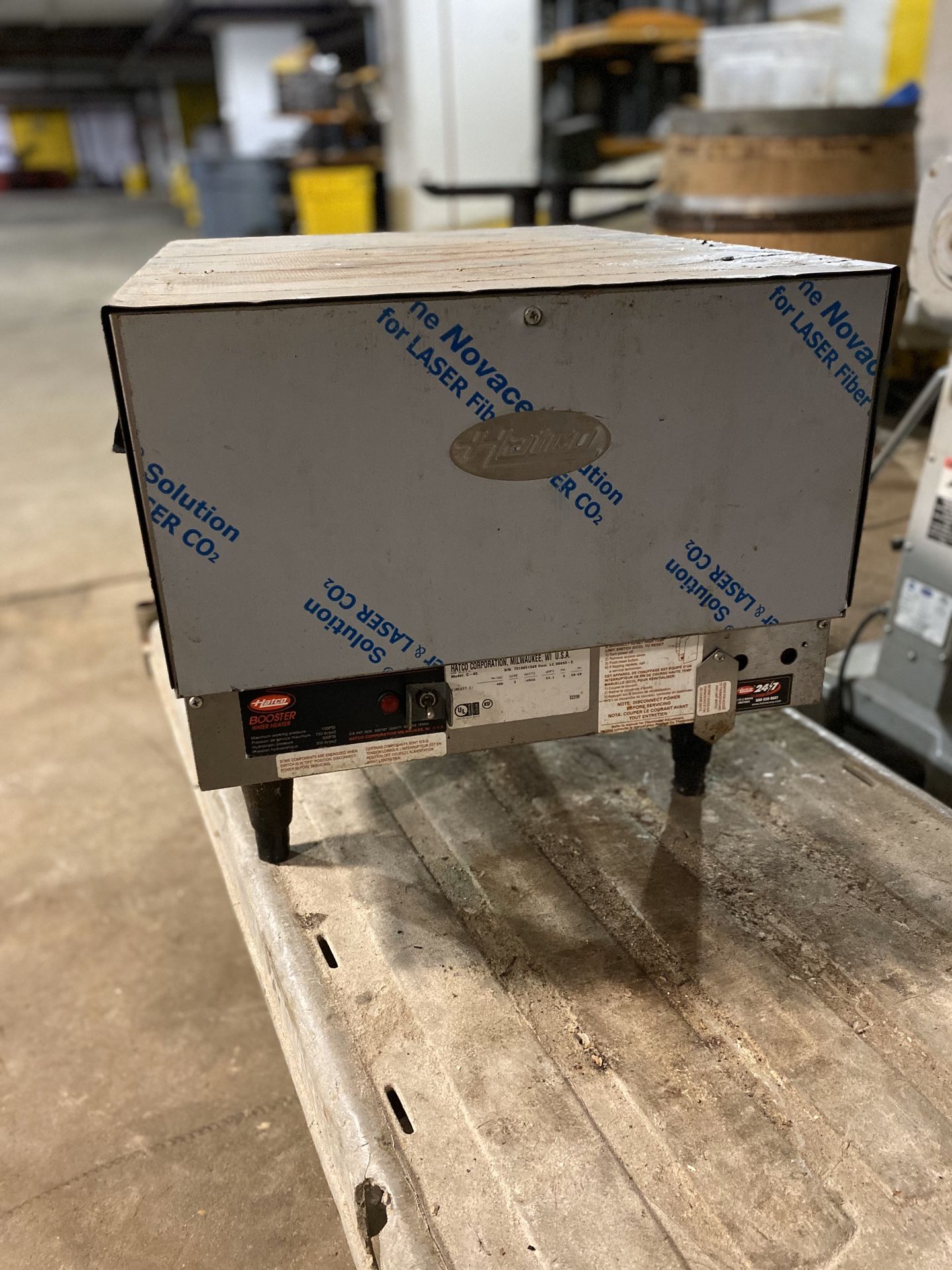 Hatco booster water heater