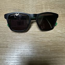 Lacoste Sunglasses (Black w/ Green Trim)