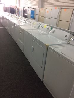 Washer and dryer starting at $299