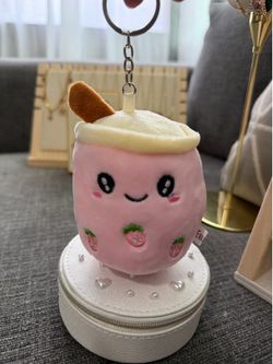 Boba Plush Keychain