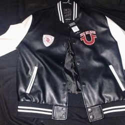 True Religion Varsity Jacket 