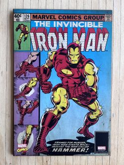 Kids Decorative Ironman Picture Frame.