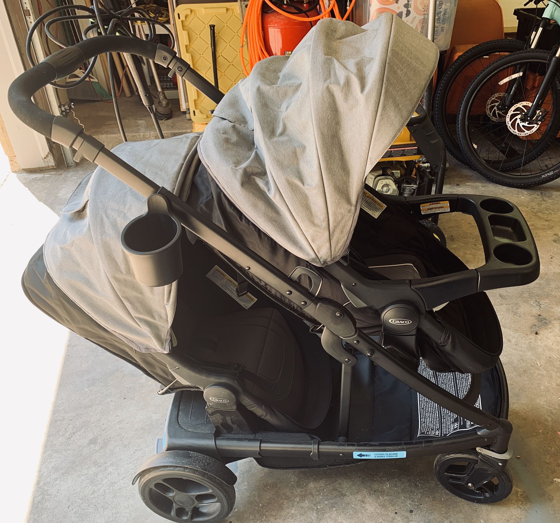 Grayco UNO2DUO DOUBLE STROLLER